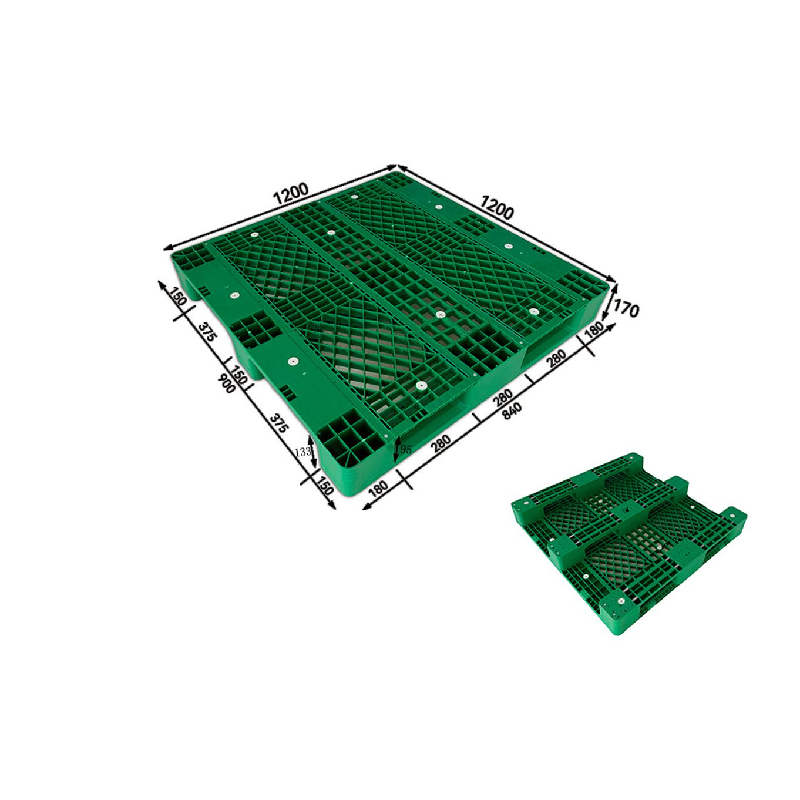 Wholesale 1200x1200x170 Solid Deck Racking Plastic Pallet for Dust-Free ...