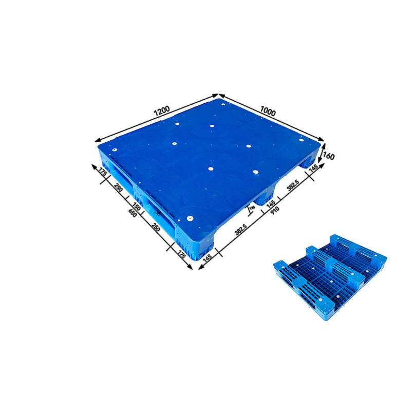 Wholesale 1200x1000x160 Racking Plastic Pallet for Chemical ...
